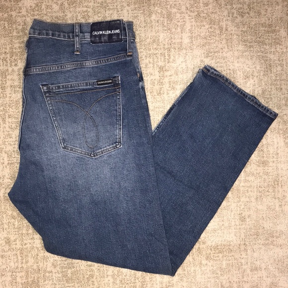 Calvin Klein Jeans, CKJ 035, Straight Fit Stretch Jeans, Size 40x30, EUC! - Picture 2 of 15